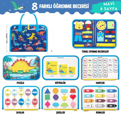 Montessori Keçe Aktivite Çantası