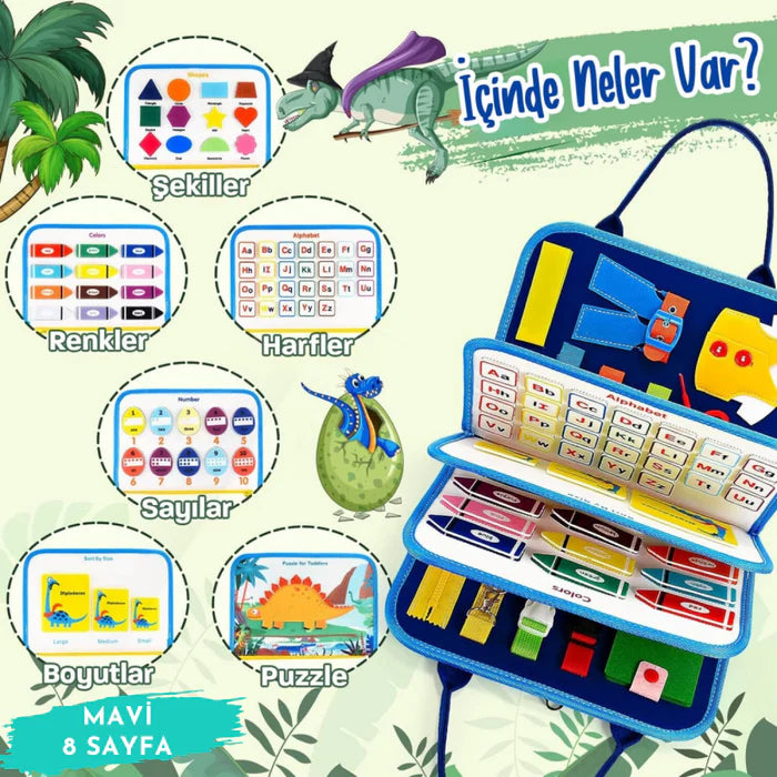 Montessori Keçe Aktivite Çantası