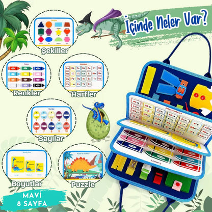 Montessori Keçe Aktivite Çantası