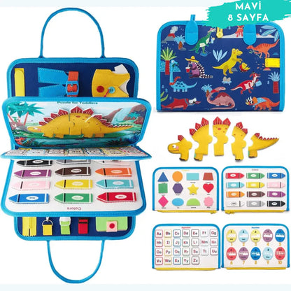 Montessori Keçe Aktivite Çantası