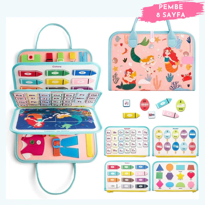 Montessori Keçe Aktivite Çantası