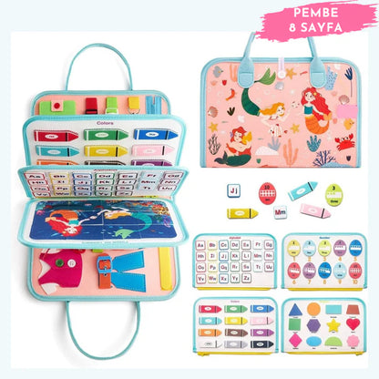 Montessori Keçe Aktivite Çantası